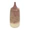 20" Copper Metal Distressed Textured Ombre Vase